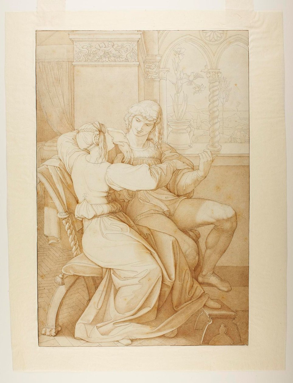 Romeo y Julieta de Peter von Cornelius