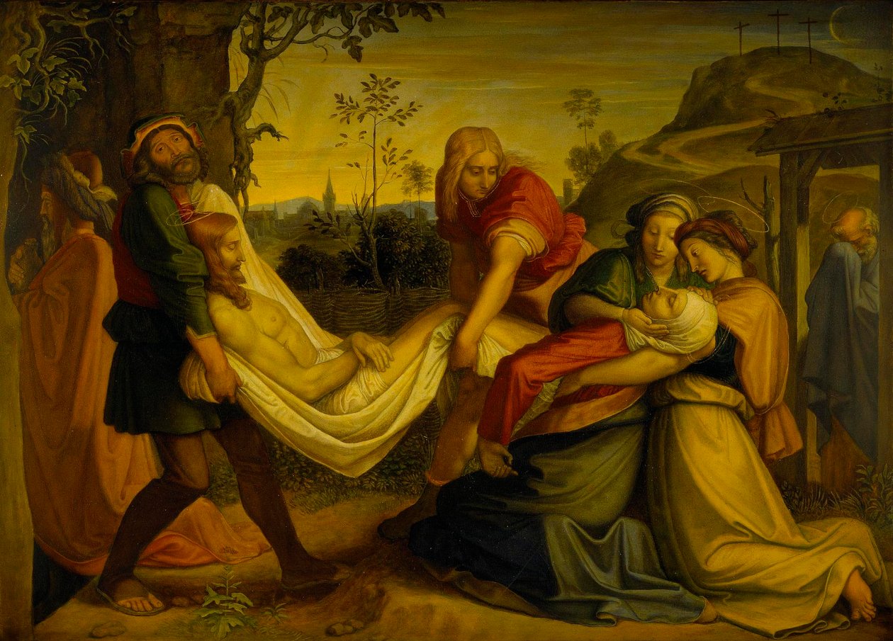 El entierro de Cristo de Peter von Cornelius