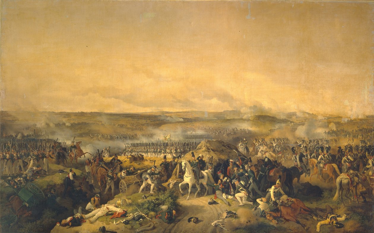 La Batalla de Borodino el 26 de agosto de 1812, 1843 de Peter von Hess