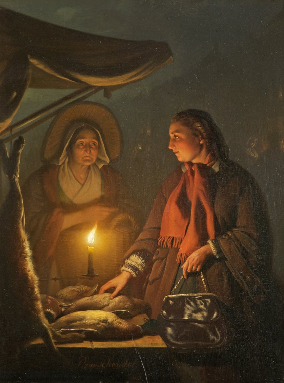 El puesto de aves de corral de Petrus van Schendel