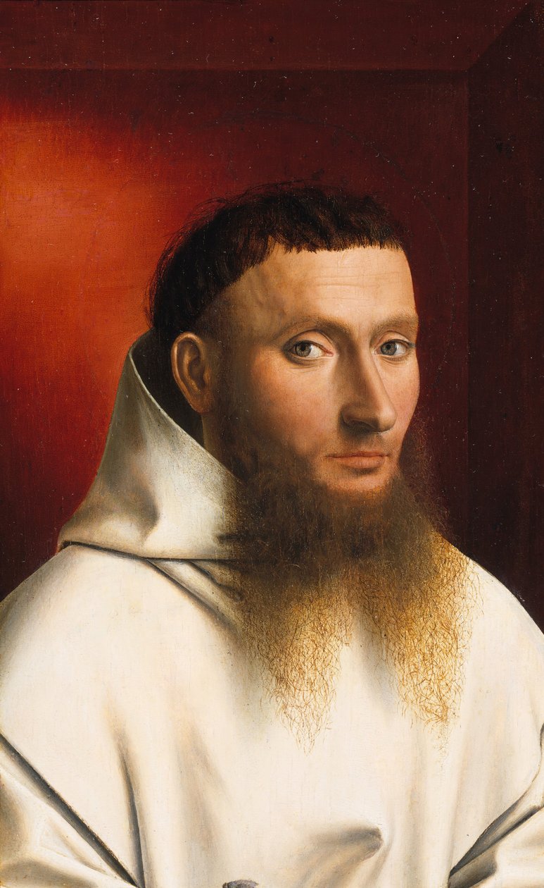Retrato de un Cartujo, 1446 de Petrus Christus