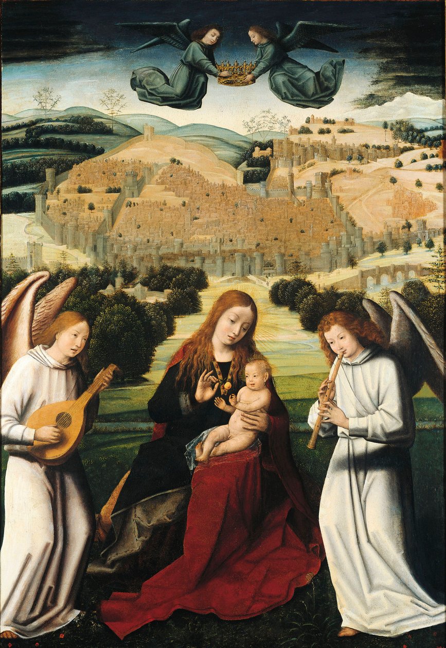 La Virgen de Granada, por Petrus Christus (1410-1475/1476) de Petrus Christus