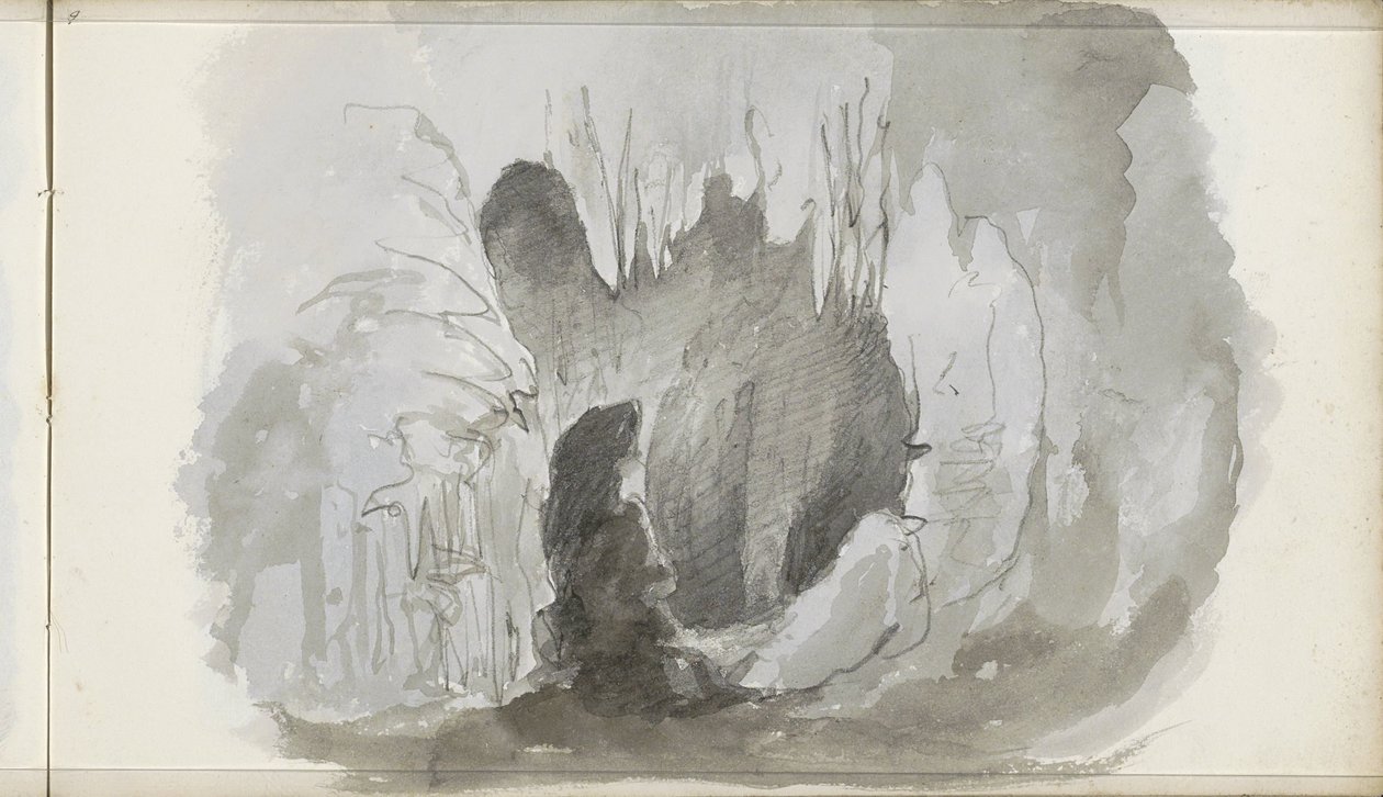 Cueva de la Piedra de Goteo de Petrus Johannes Schotel