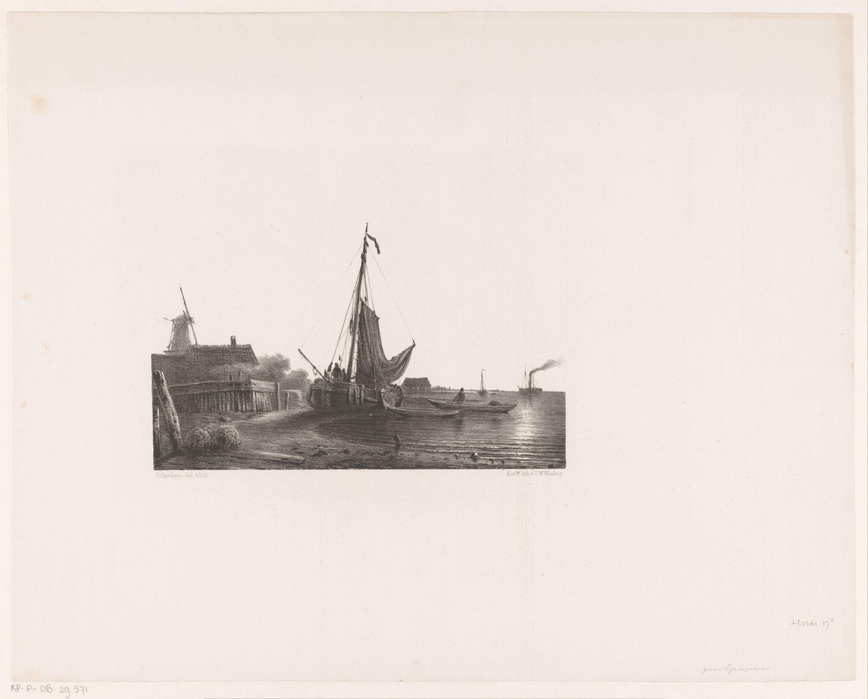 Velero en tierra firme de Petrus Paulus Schiedges (I)