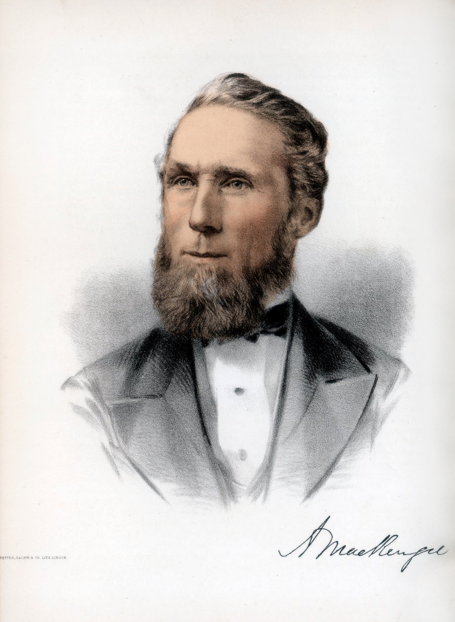 Alexander Mackenzie, segundo primer ministro de Canadá de Petter and Galpin Cassell