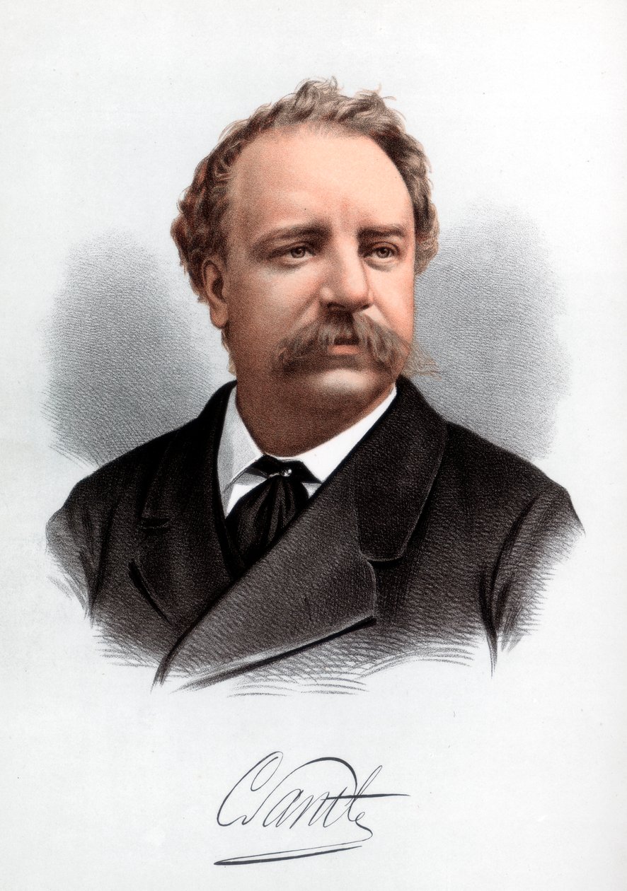 Sir Charles Santley, vocalista inglés, c1890 de Petter and Galpin Cassell