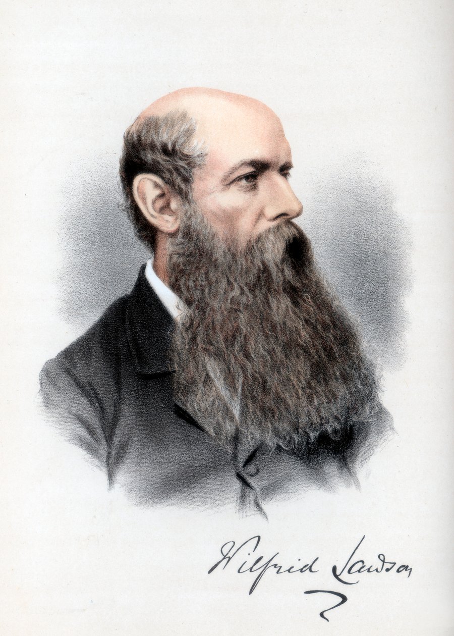 Sir Wilfrid Lawson, político británico y defensor de la templanza, c1890 de Petter and Galpin Cassell