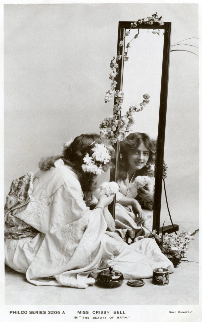 Crissy Bell, actriz británica, c1900s de Philco Publishing Company