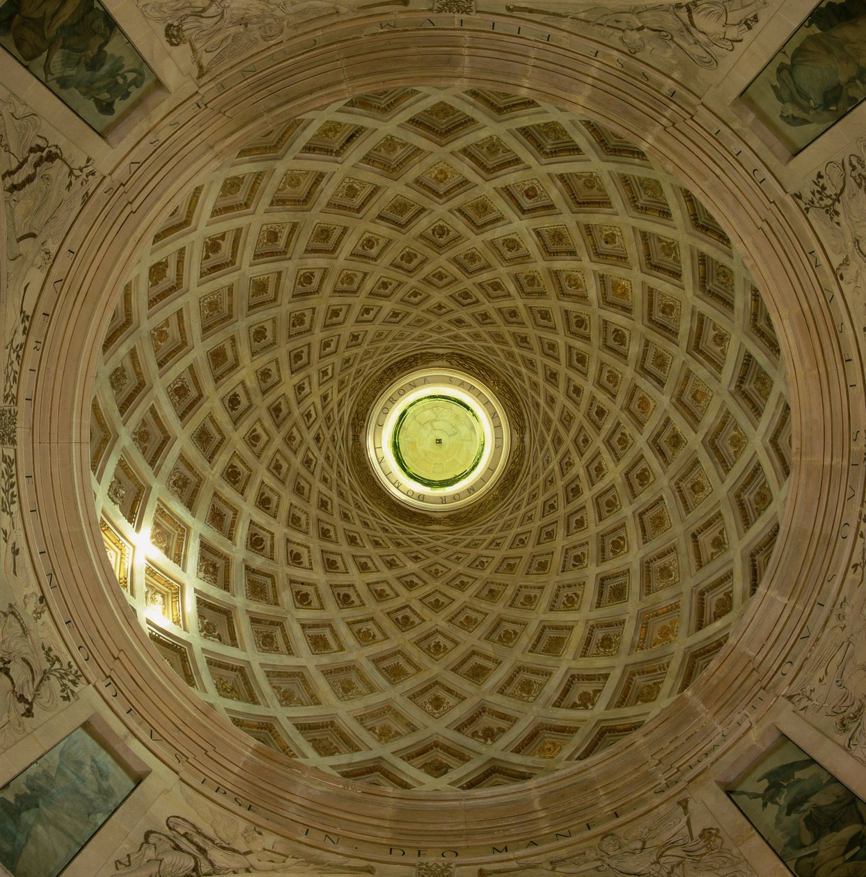 Techo artesonado de la capilla, c.1522 de Philibert Delorme