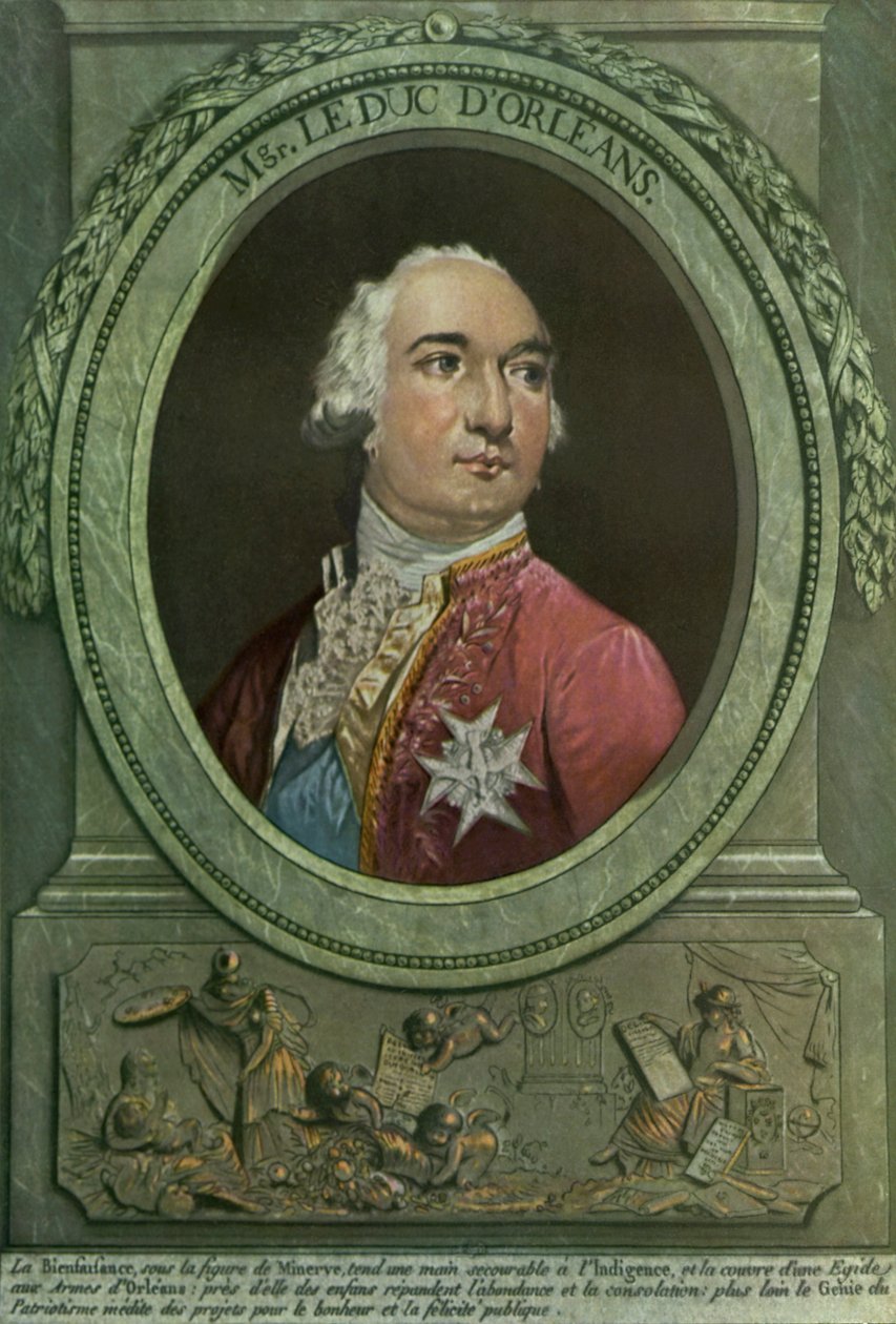 Luis Felipe, Duque de Orleans de Philibert Louis Debucourt