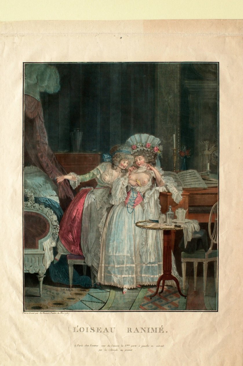 El pájaro reanimado de Philibert-Louis Debucourt