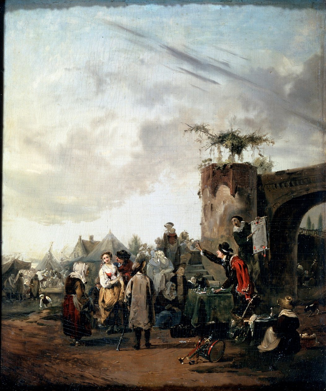 Un charlatán, principios de la década de 1780 de Philibert Louis Debucourt