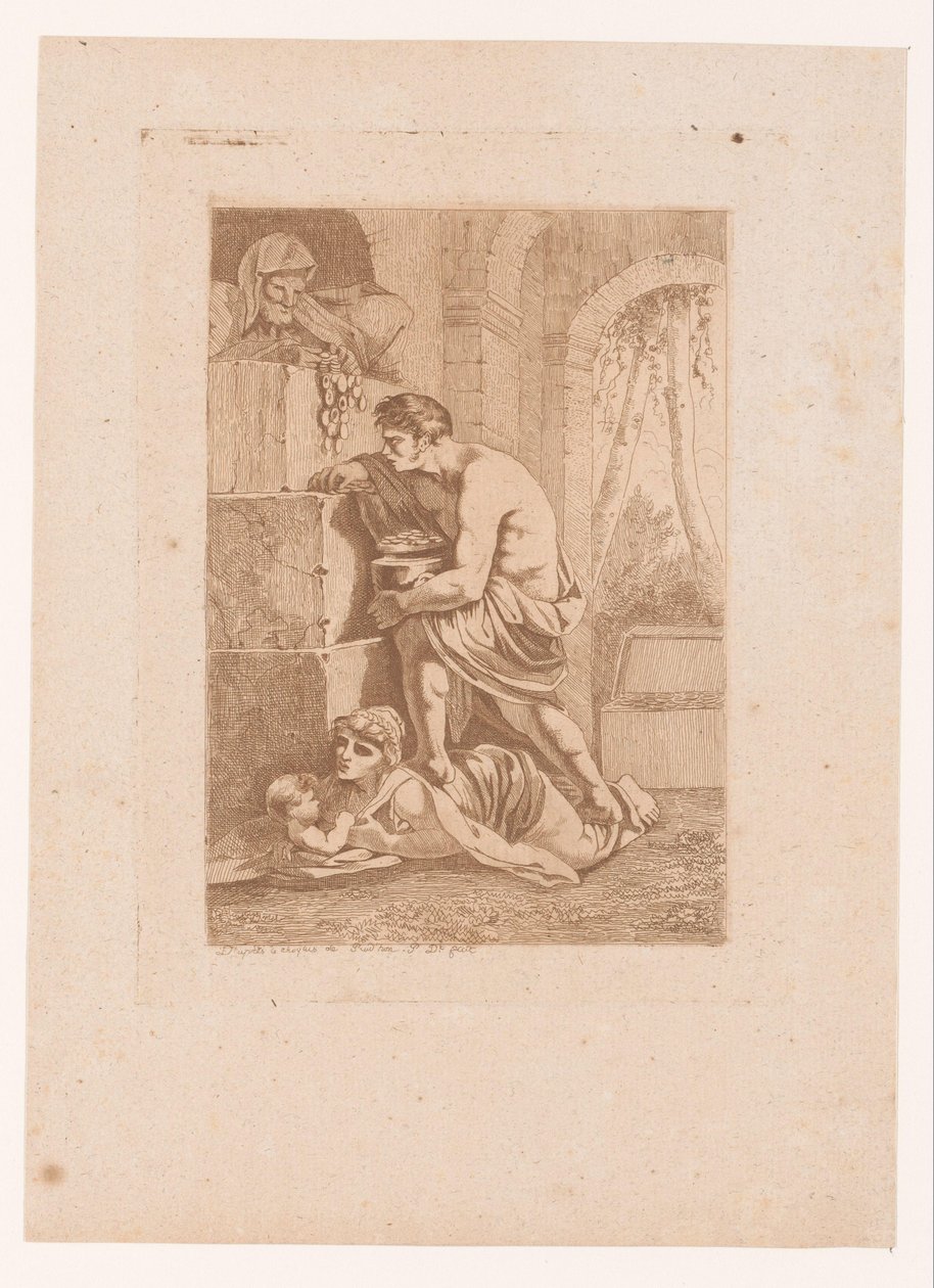 Edouard y el oro de Philibert Louis Debucourt