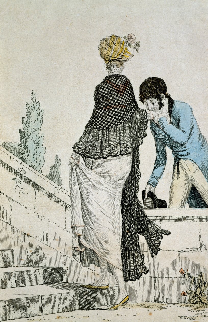 Escena galante de Philibert Louis Debucourt