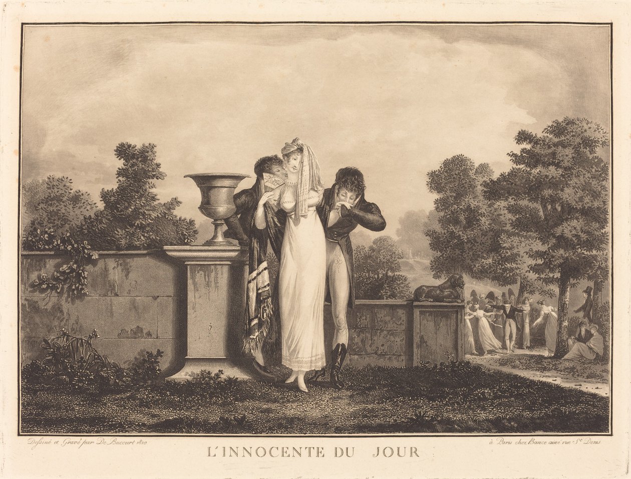 La inocente del día de Philibert Louis Debucourt