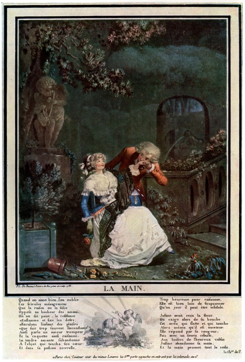 La Mano, 1788-1931 de Philibert Louis Debucourt