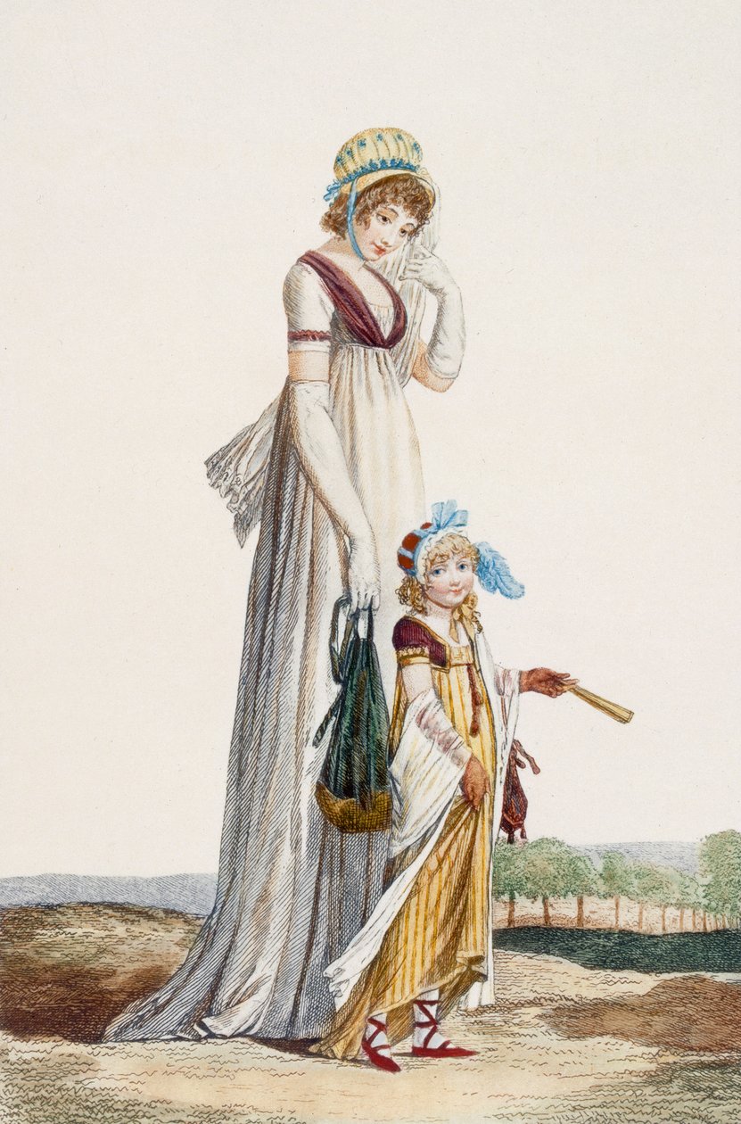 Joven madre y niño, 1800 de Philibert Louis Debucourt