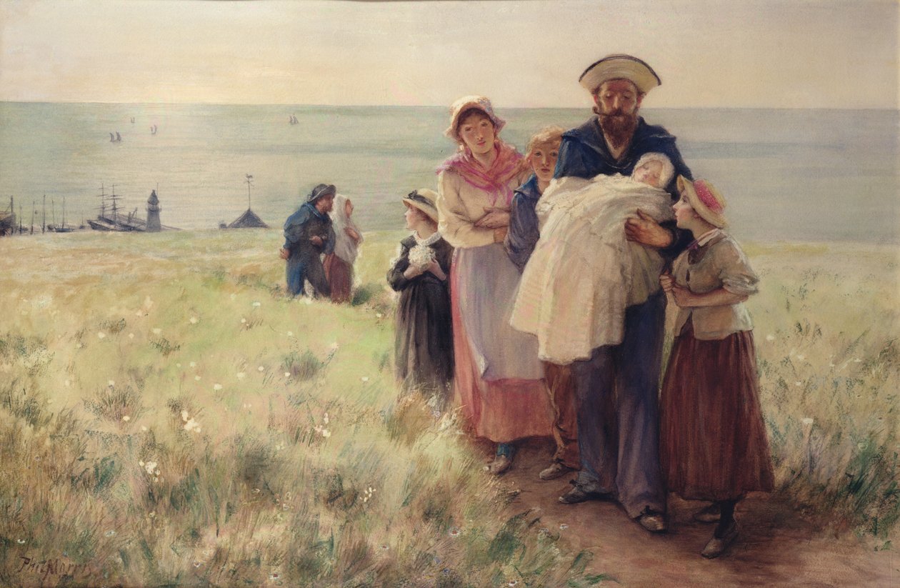 El bautizo de un marinero de Philip Richard Morris