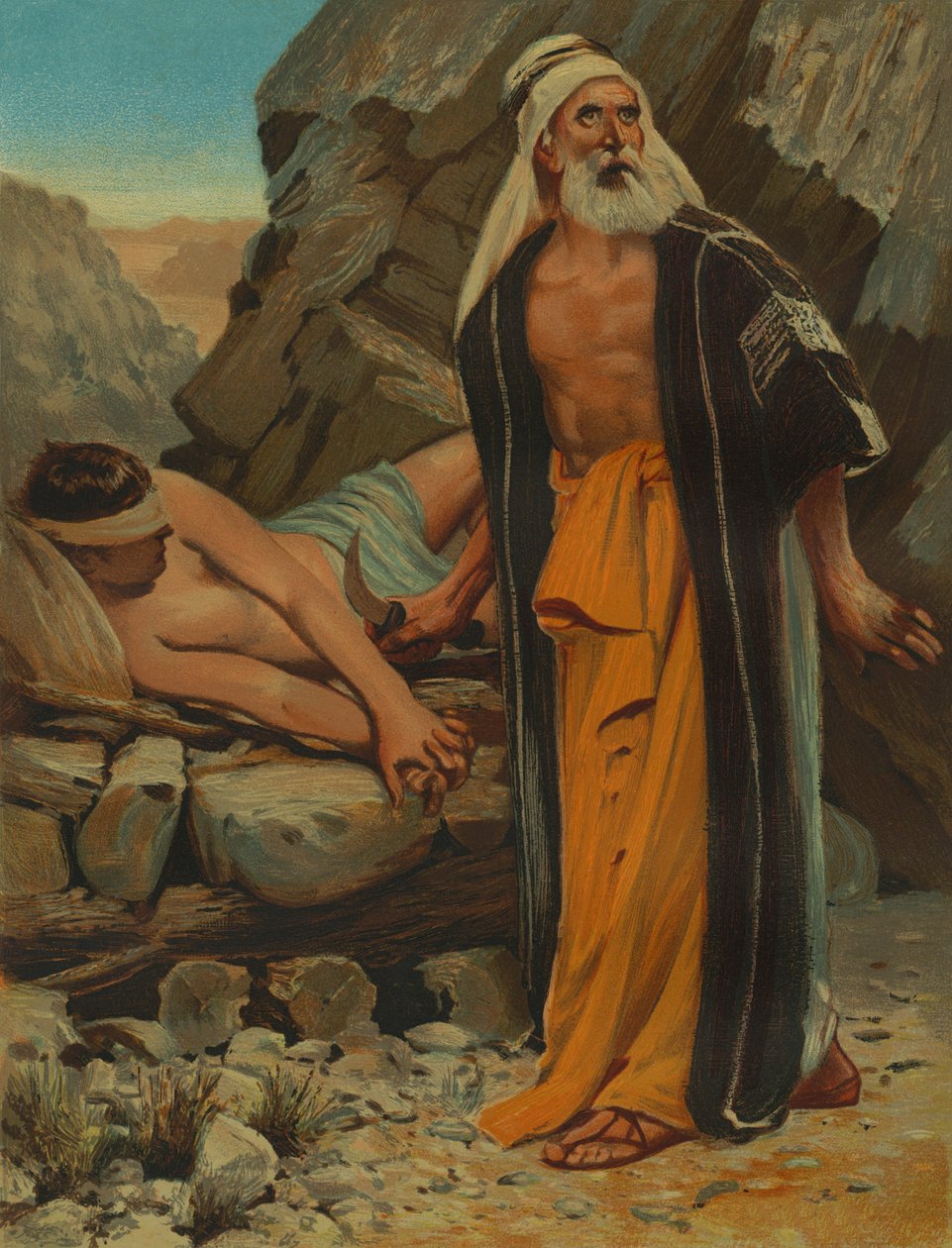 El sacrificio de Abraham de Philip Richard Morris