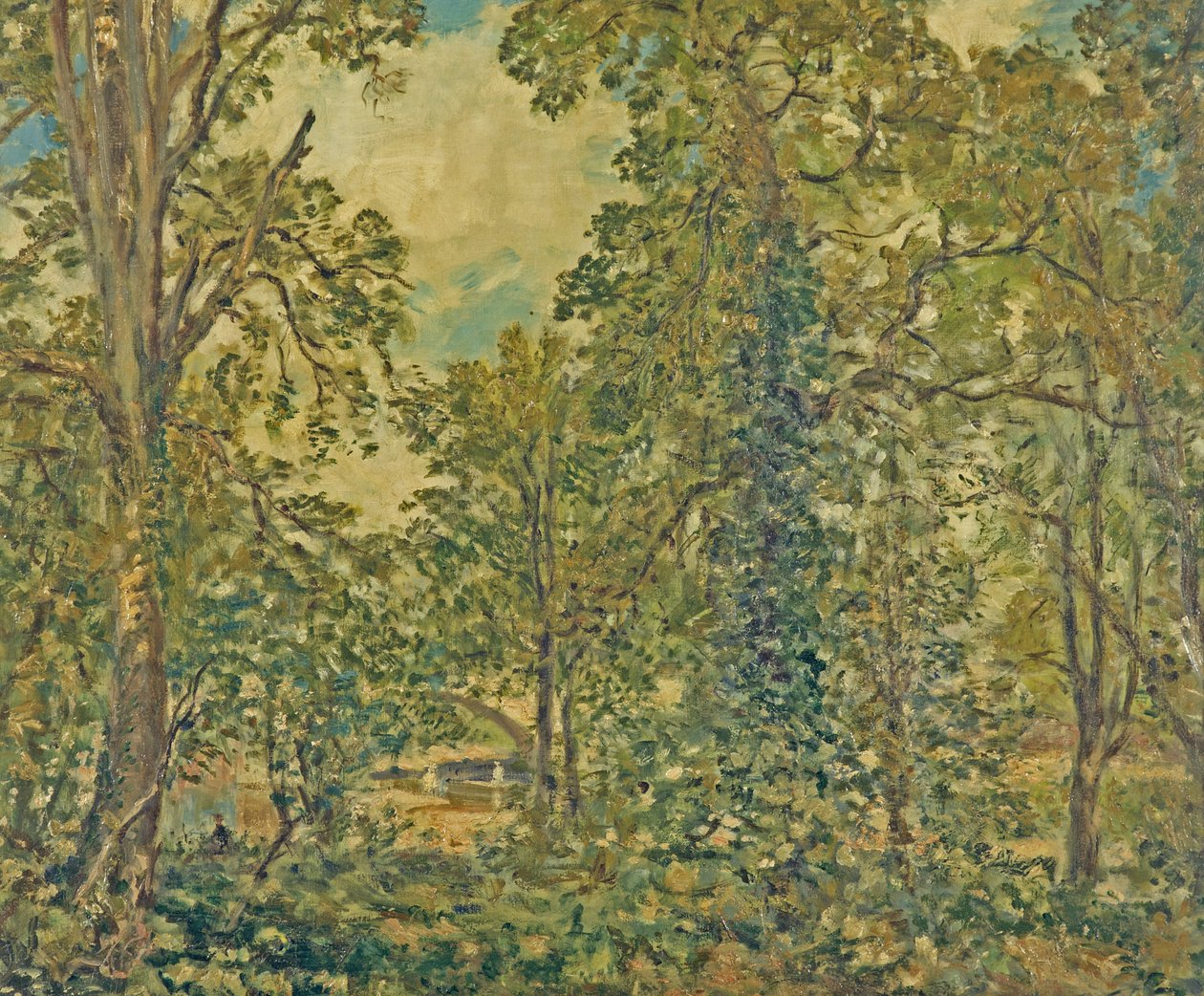 Bridgnorth, Shropshire, Borde de un Bosque, antes de 1912 de Philip Wilson Steer