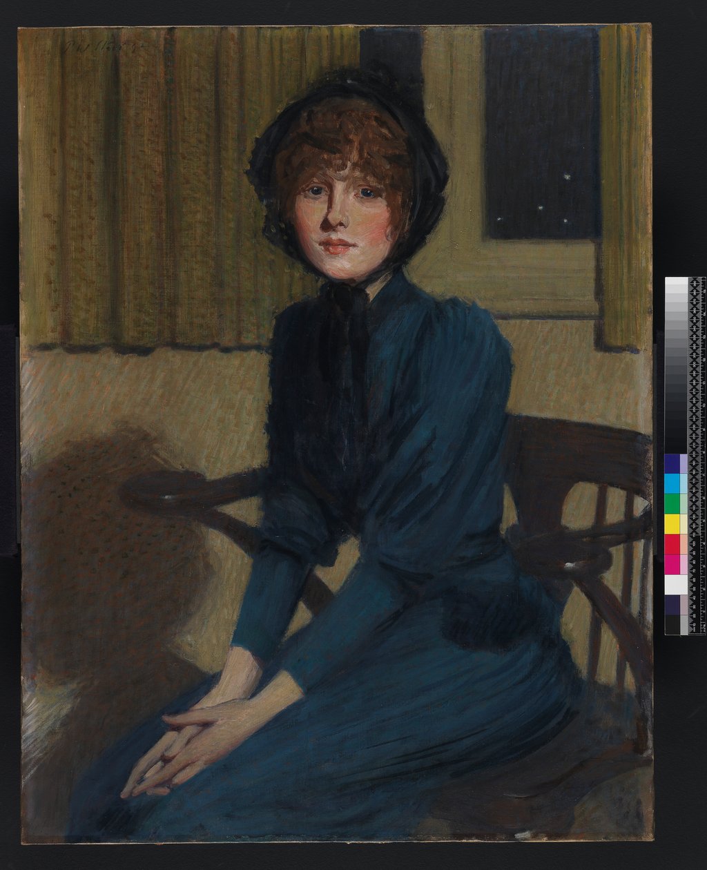 El vestido azul, 1892 de Philip Wilson Steer