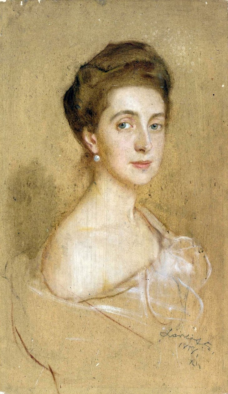 La joven de la perla de Philip de László