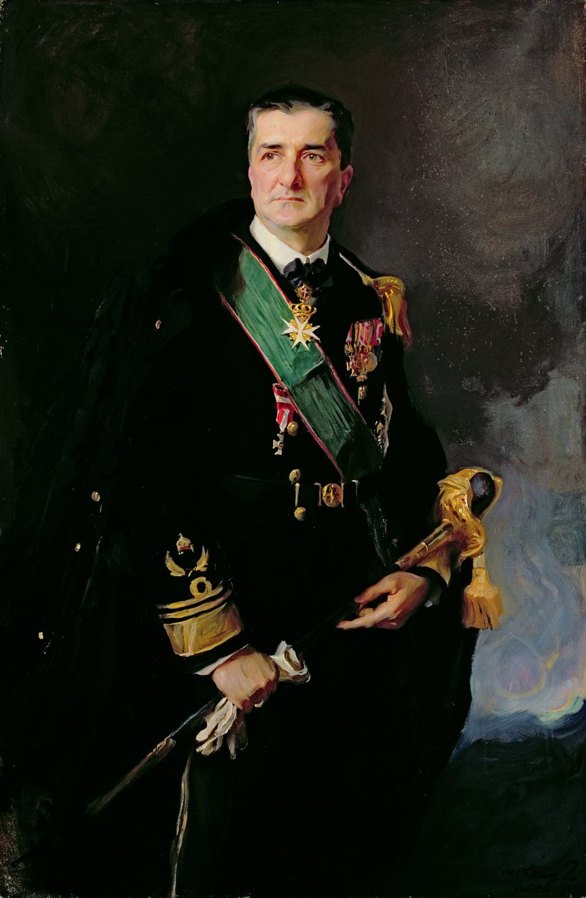 Miklos Horthy de Nagbanya (óleo sobre lienzo) de Philip Alexius de Laszlo