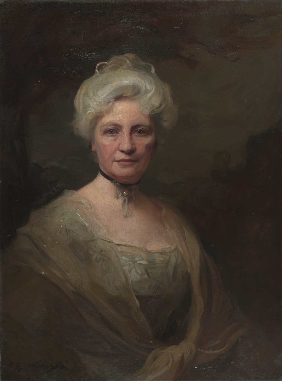 Retrato de Ella L. Moore de Philip Alexius de Laszlo