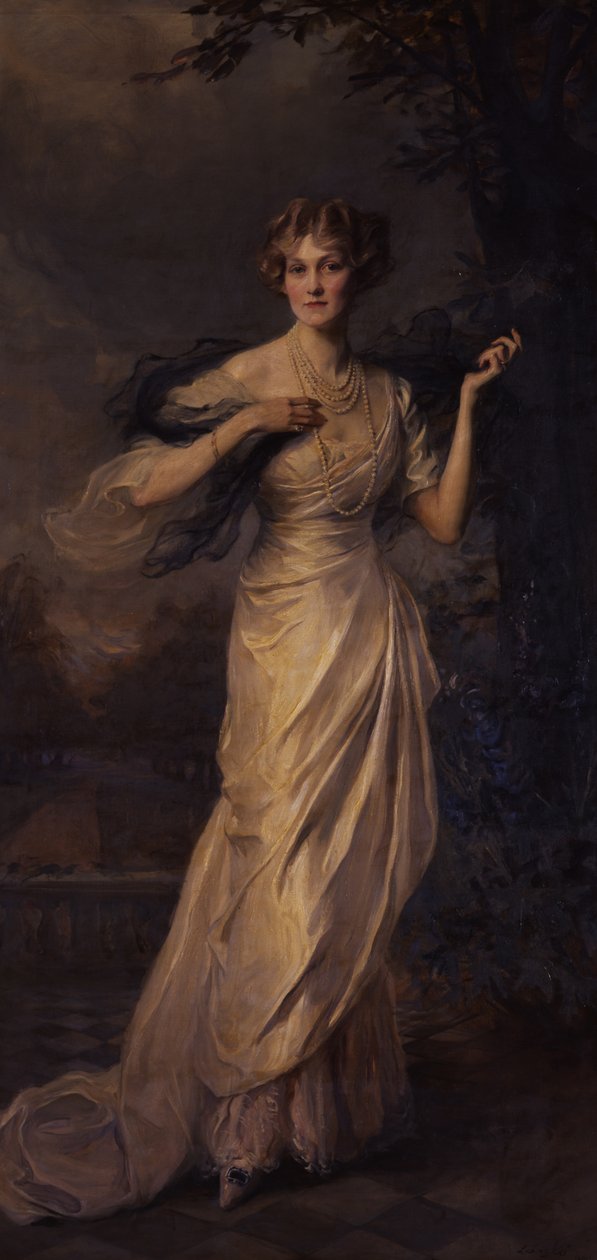 Retrato de Helena, esposa del octavo duque de Northumberland de Philip Alexius de Laszlo