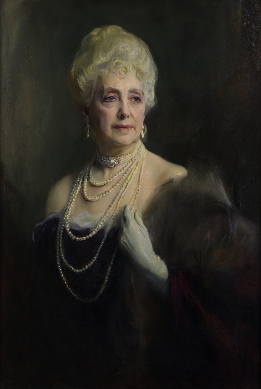 La Muy Honorable Mabell Ogilvy Condesa viuda de Airlie (1866-1956) de Philip Alexius de Laszlo