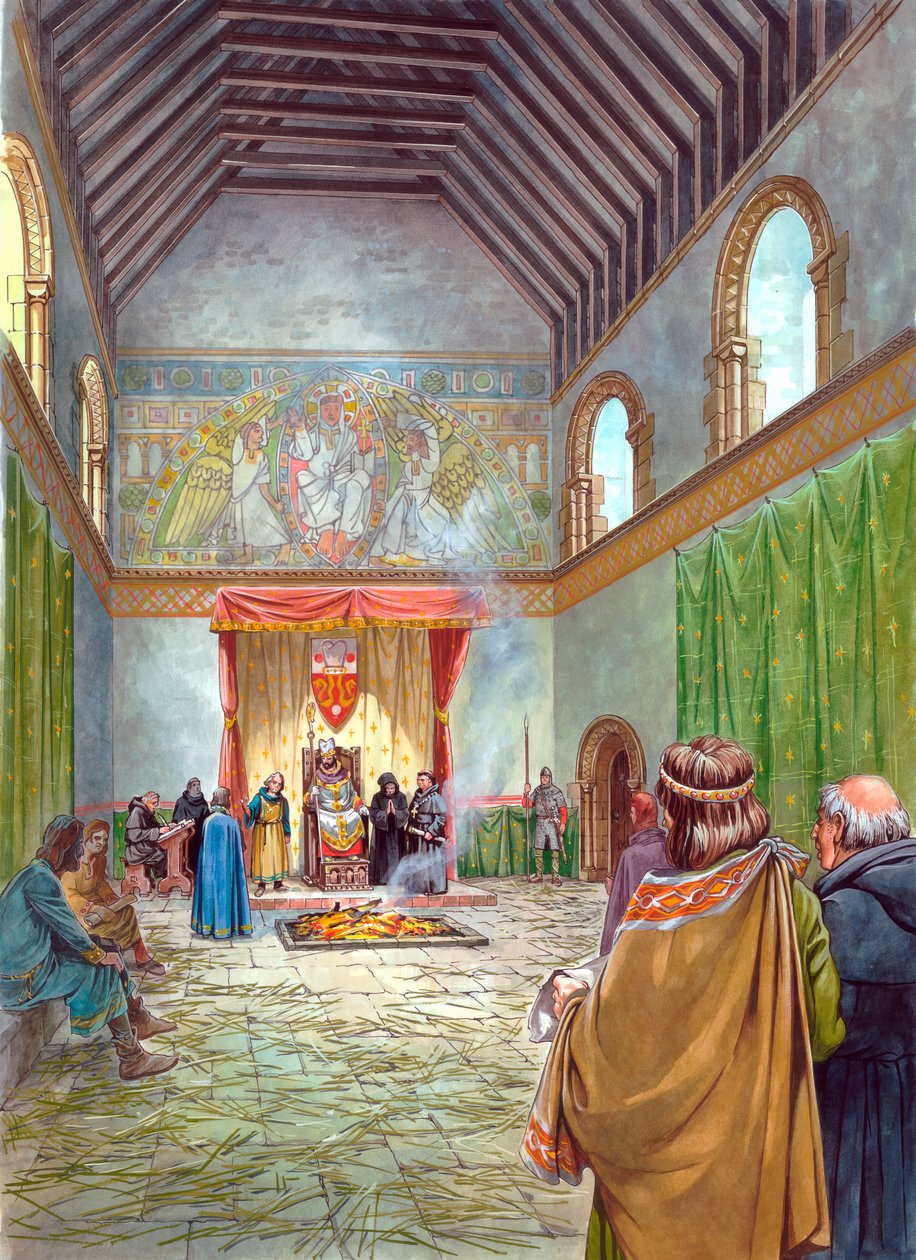 El Gran Salón, Castillo de Sherborne de Philip Corke