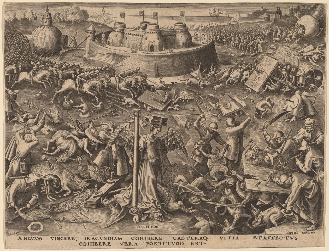Fortaleza de Philip Galle after Pieter Bruegel the Elder