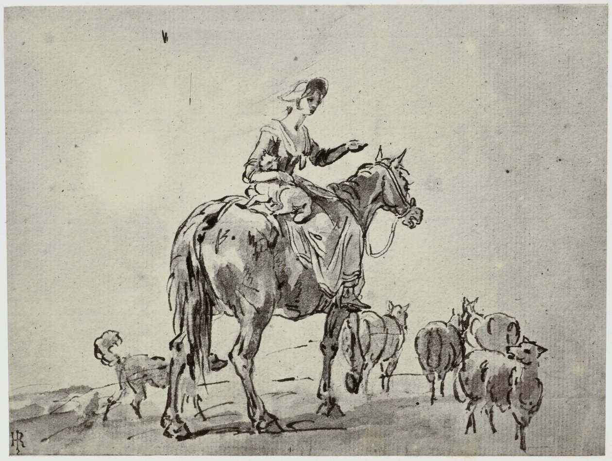 Gilpin, la pastora de Philip Henry Delamotte