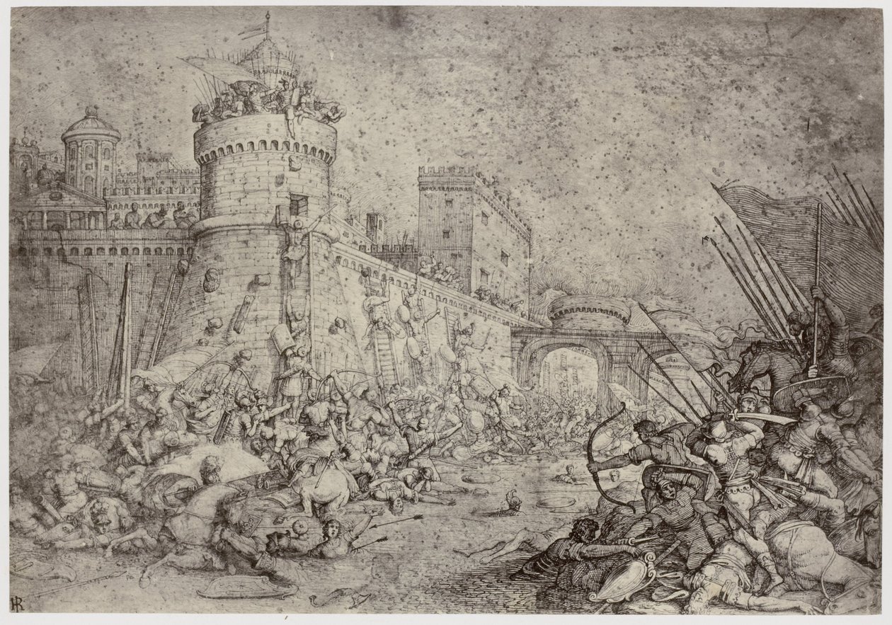 Tempesta [?], La toma de Jerusalén de Philip Henry Delamotte
