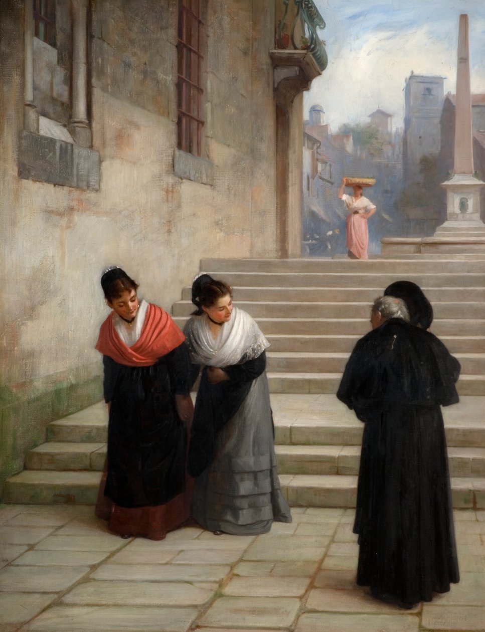 Su Reverencia, 1876 de Philip Hermogenes Calderon