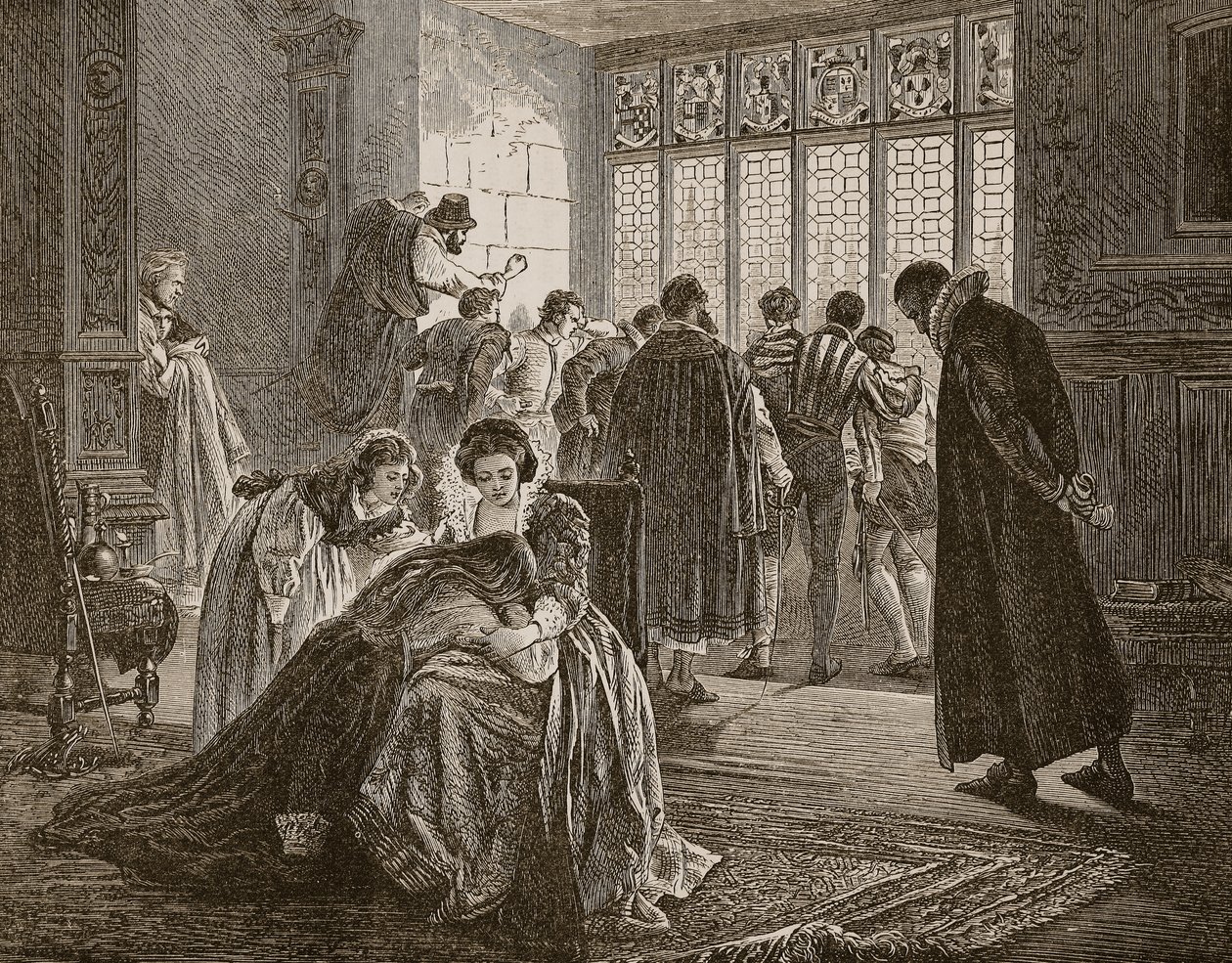 La Embajada Inglesa durante la Masacre de San Bartolomé, ilustración de 