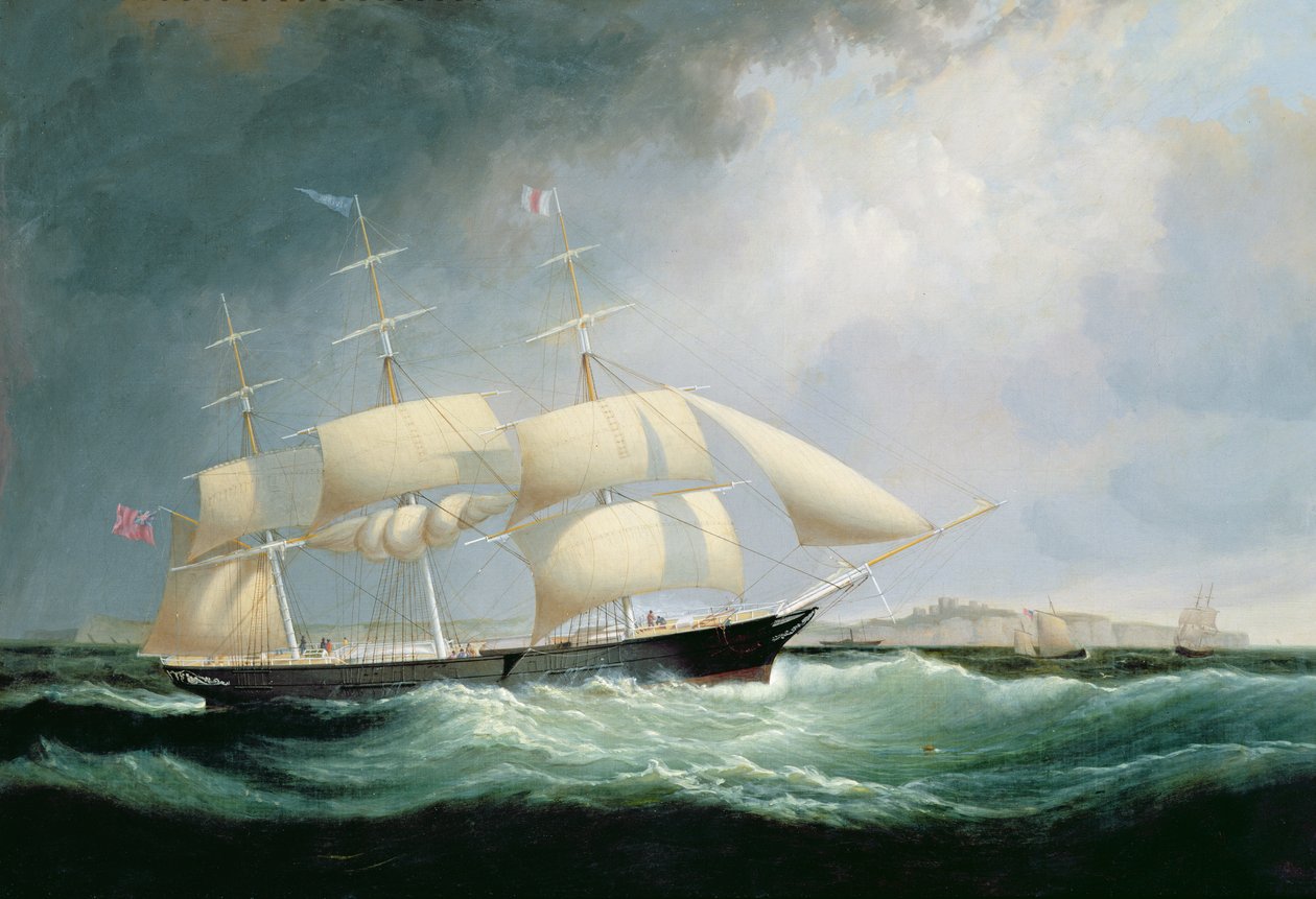 El barco Revenue de Philip John Ouless