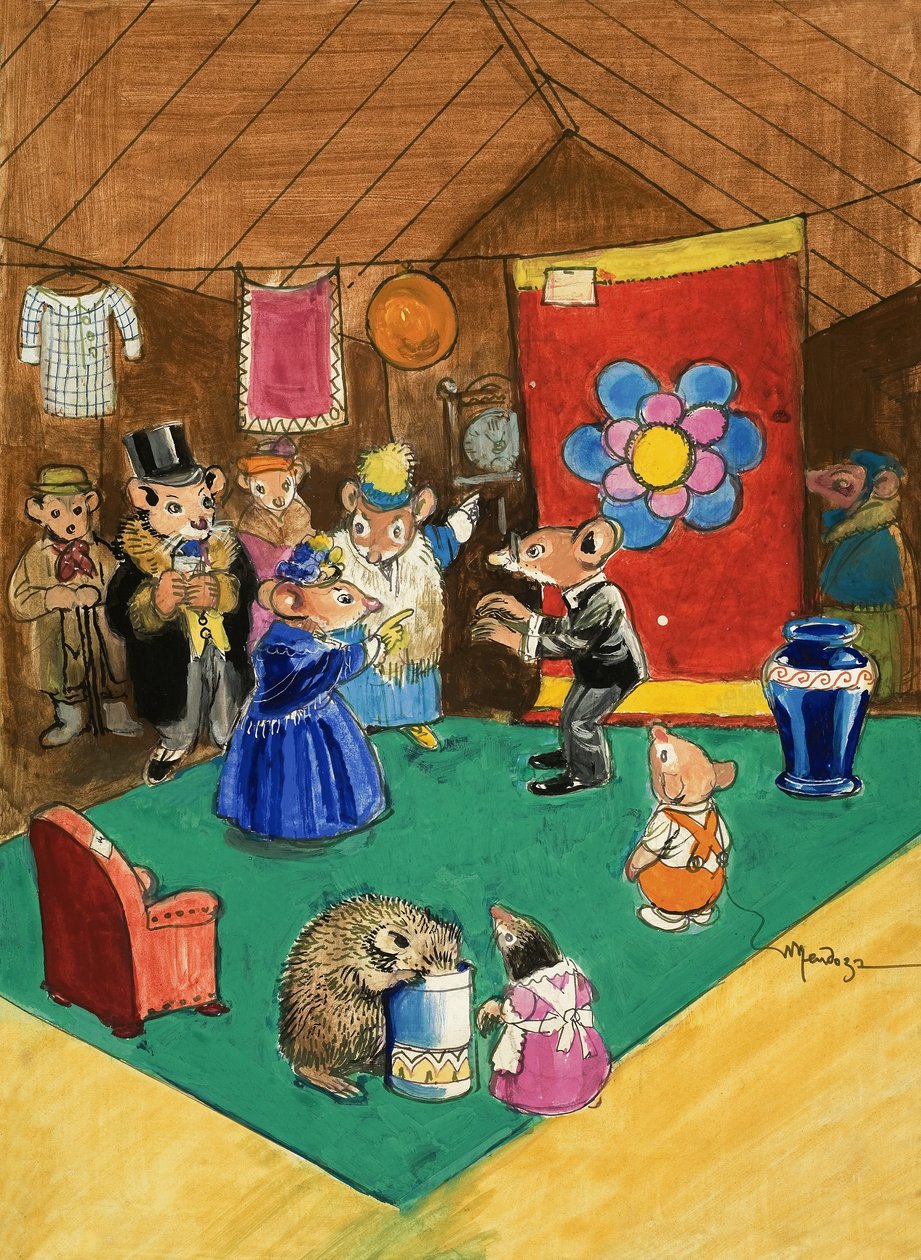 Ratón de ciudad y ratón de campo de Philip Mendoza