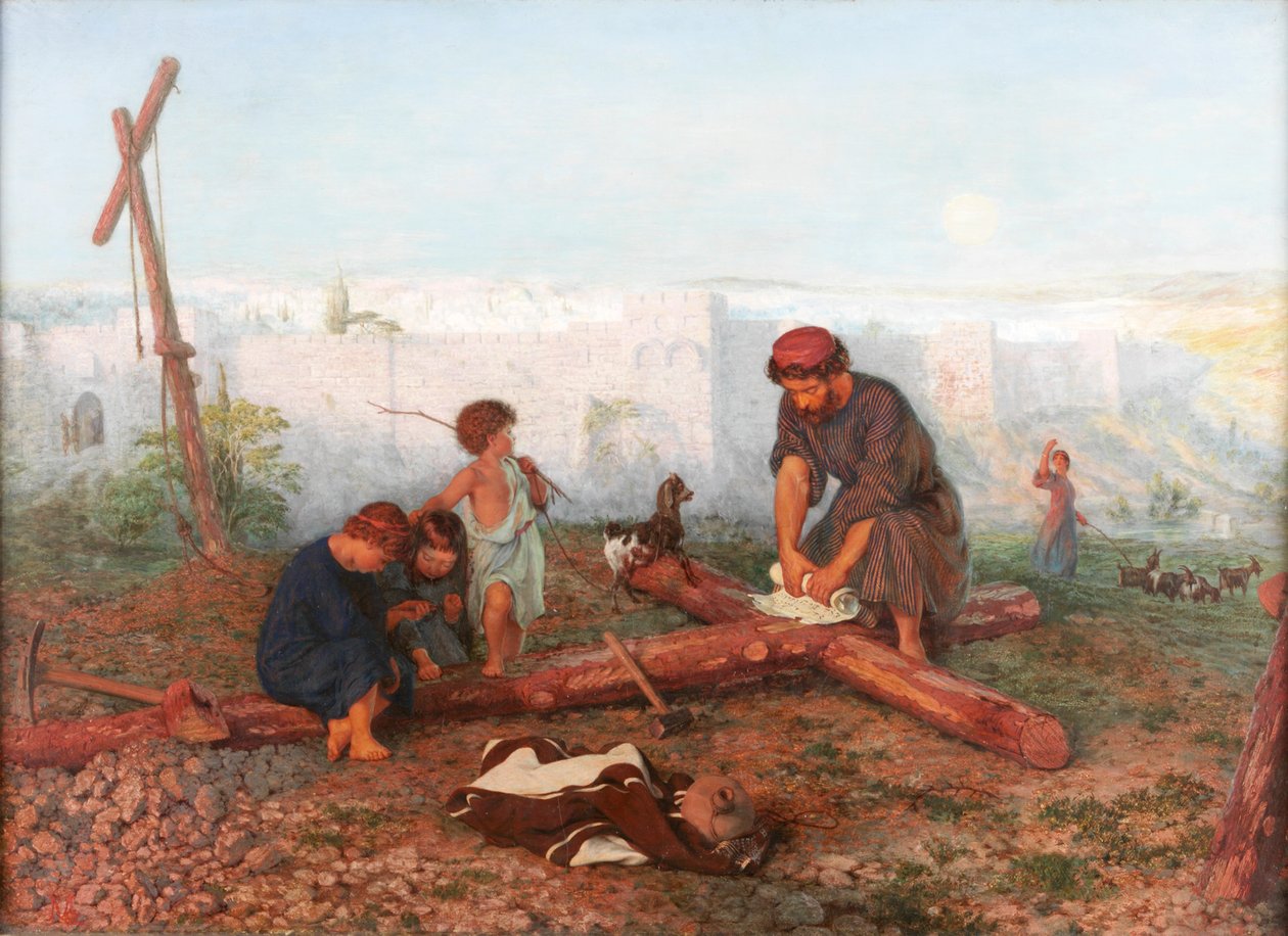 Donde lo crucificaron, 1862 de Philip Richard Morris