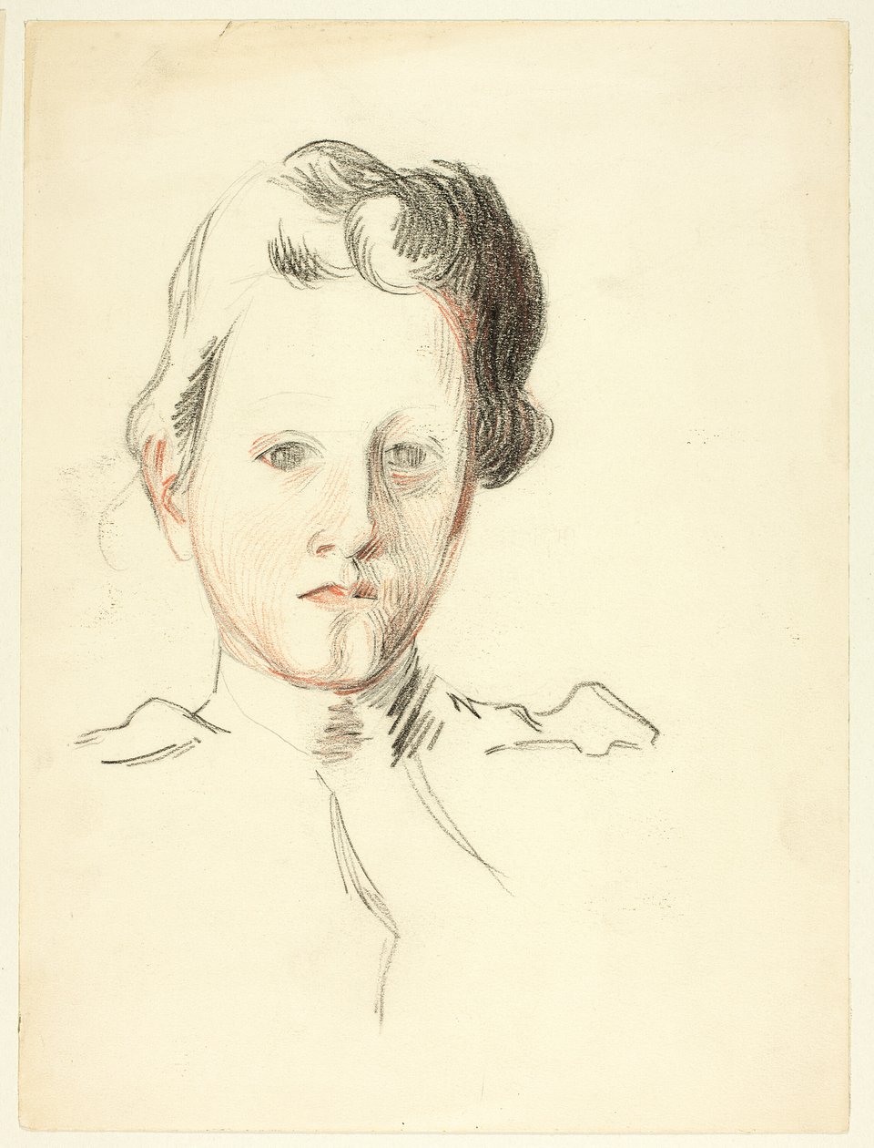 Retrato de una joven de Philip William May
