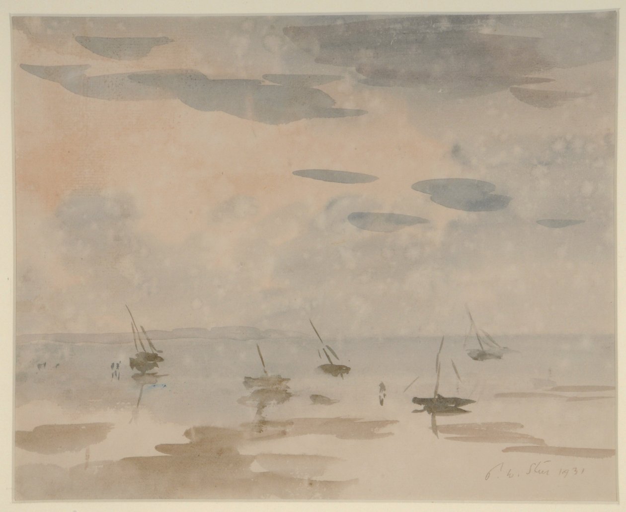 (acuarela sobre papel) de Philip Wilson Steer