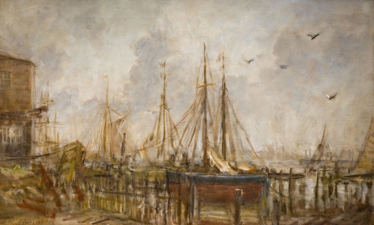 Un astillero, Shoreham, Sussex de Philip Wilson Steer