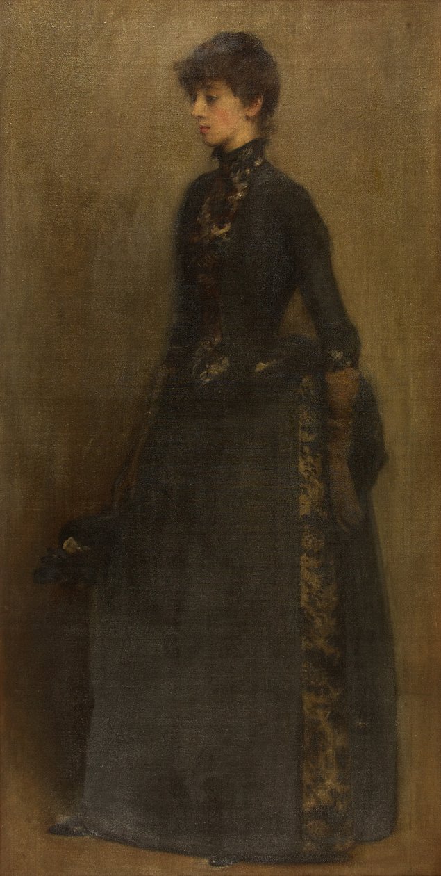Dama en gris: Sra. Montgomery de Philip Wilson Steer