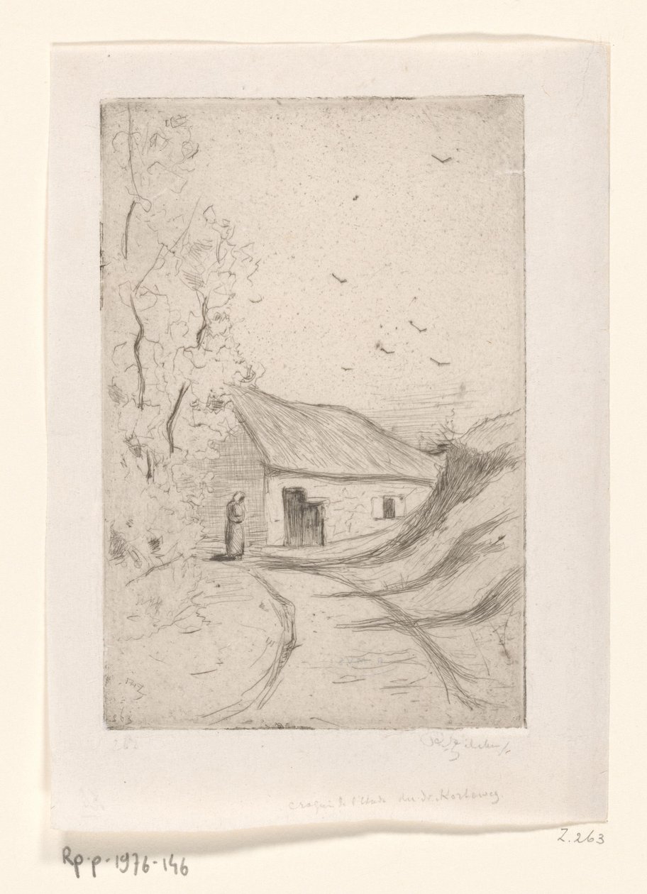 Casa en un camino rural
Chaumière a Vleurgat (Bruselas) (título original) de Philip Zilcken (signed by artist)