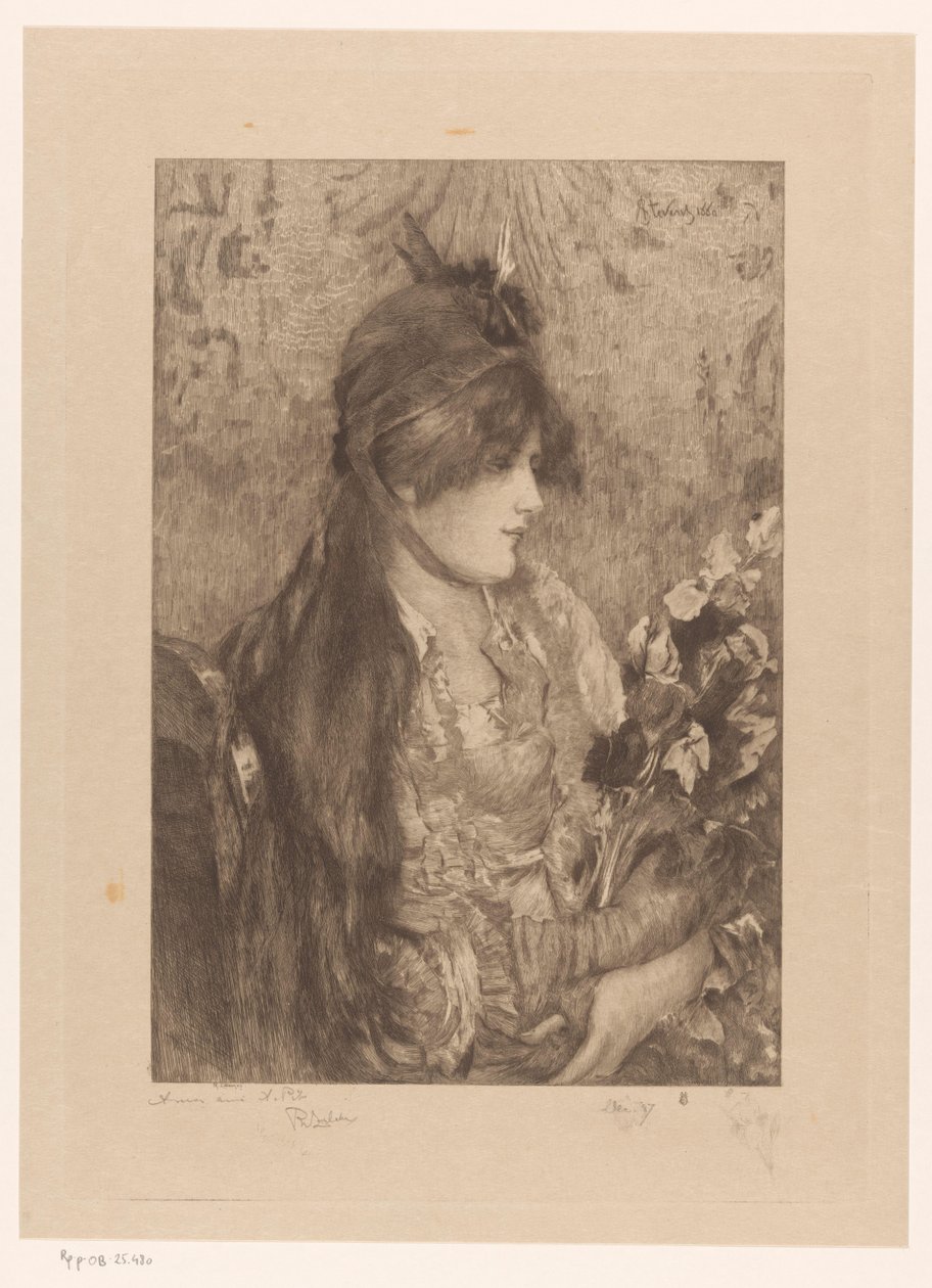 Mujer con ramo de flores
La Bête à Bon Dieu de Philip Zilcken (signed by artist)