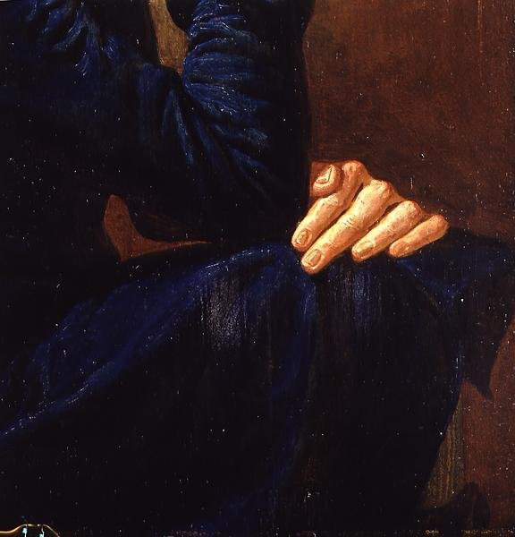(detalle) Autorretrato, 1805 de Philipp Otto Runge