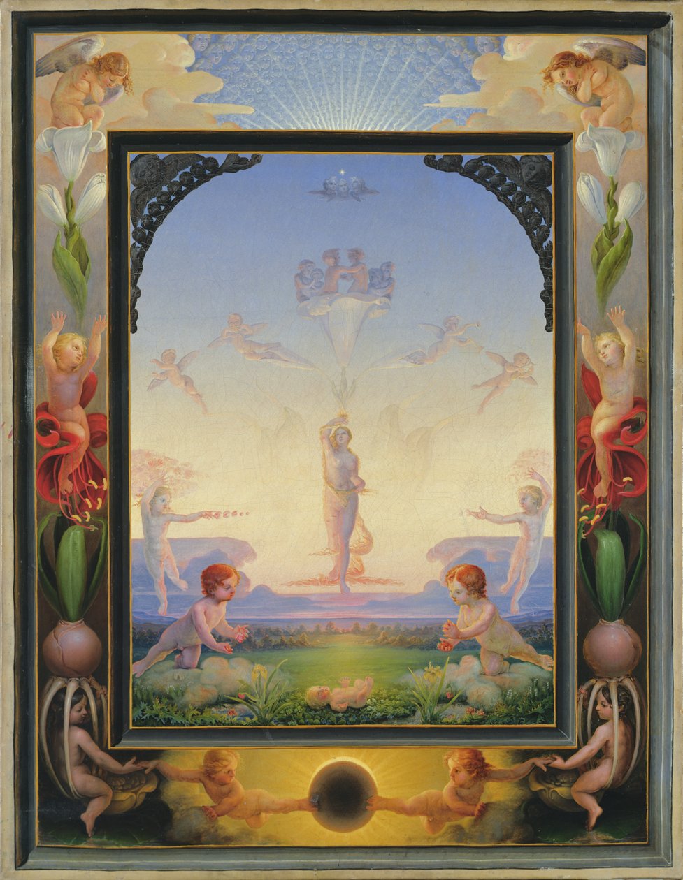Mañana, 1808 de Philipp Otto Runge