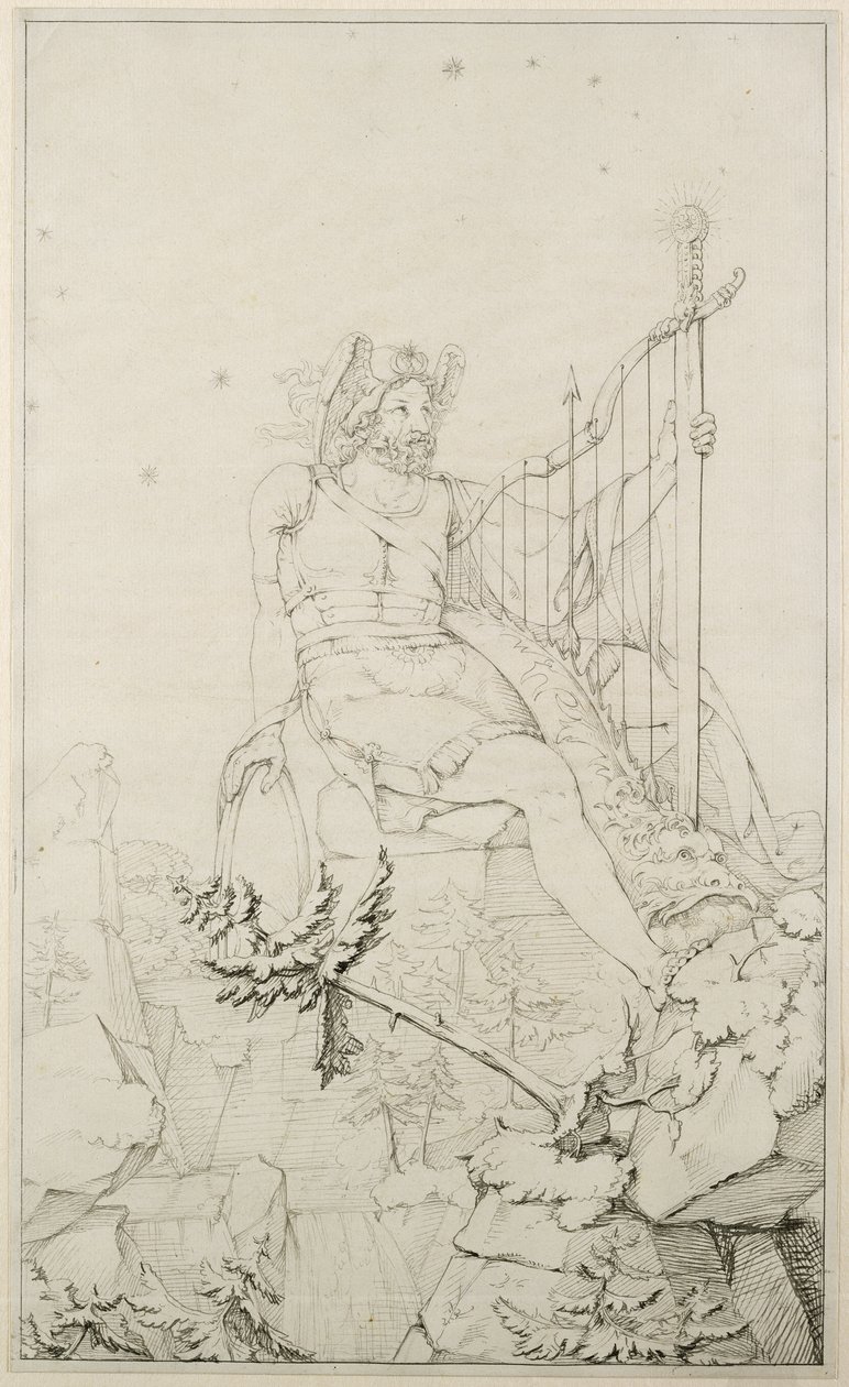 Ossian, 1804-5 de Philipp Otto Runge