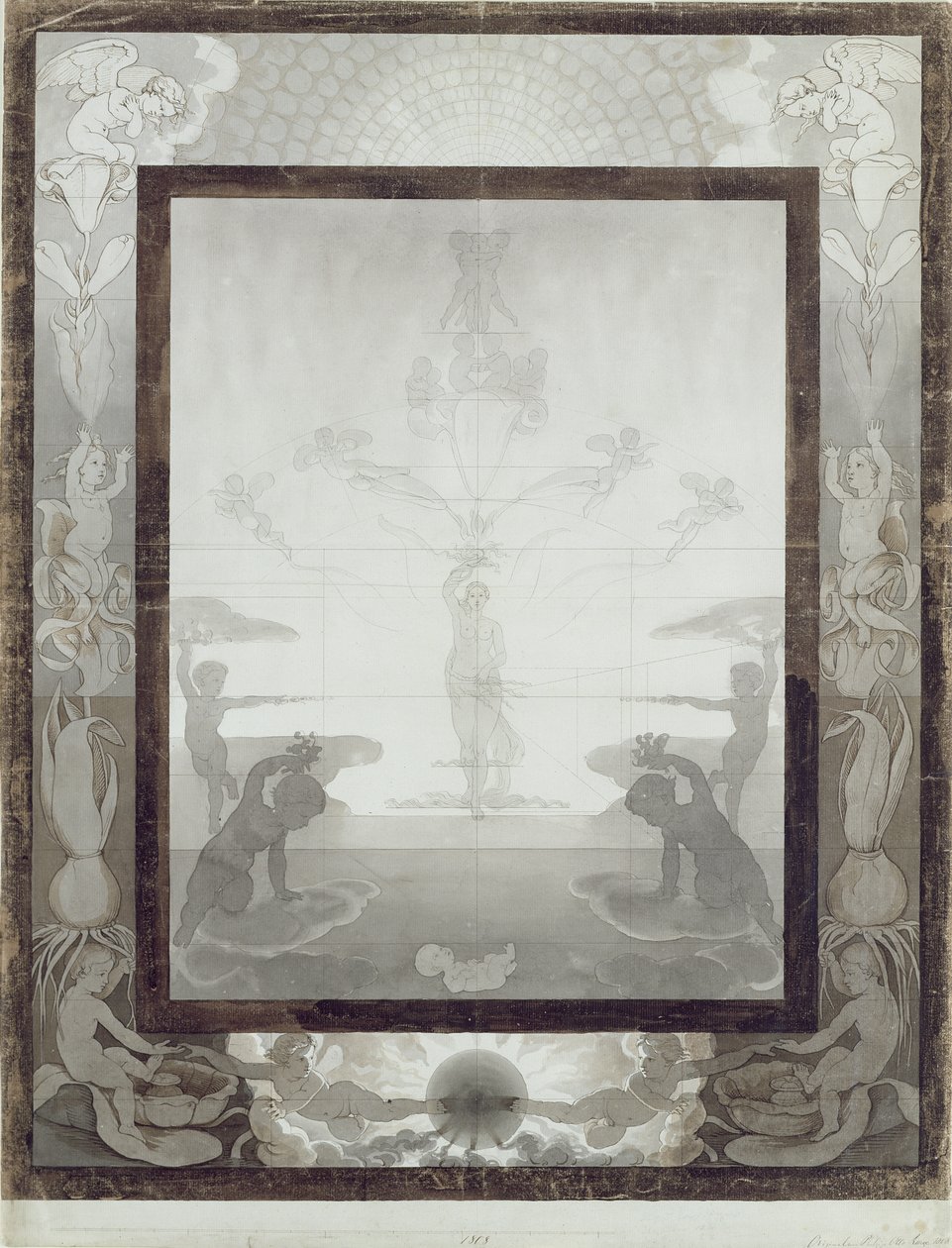 La Mañana, 1807 de Philipp Otto Runge