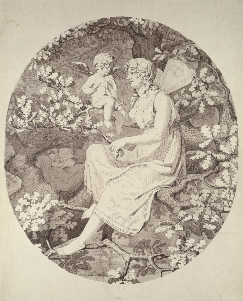 La lección de los ruiseñores, 1802 de Philipp Otto Runge